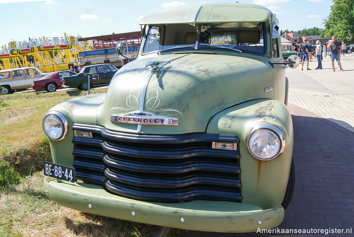 Kustom Chevrolet Advance Design uit 1952